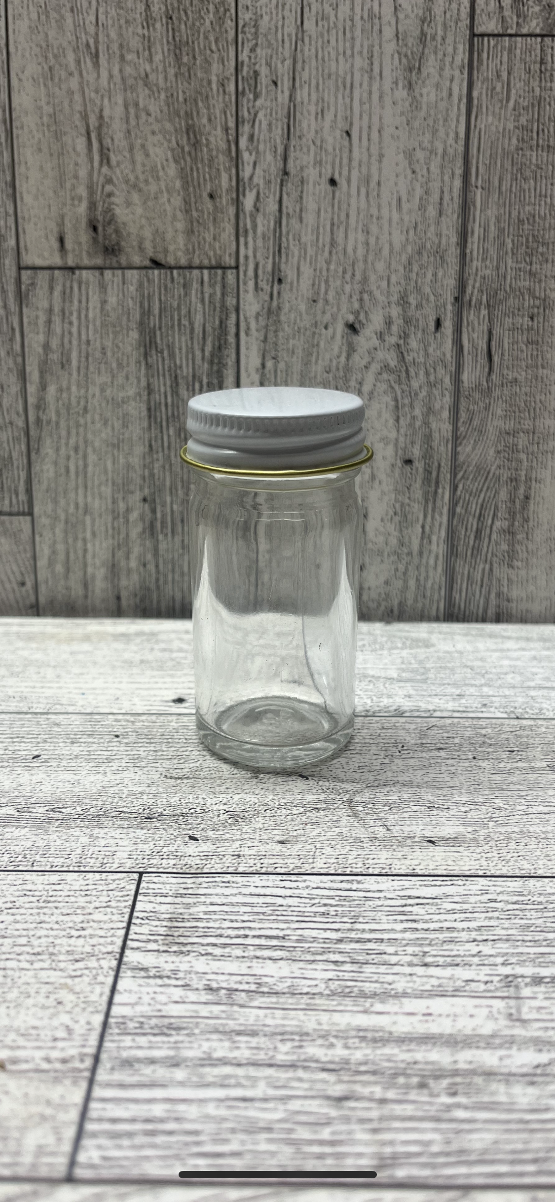 1oz Wide Mouth Glass Jar