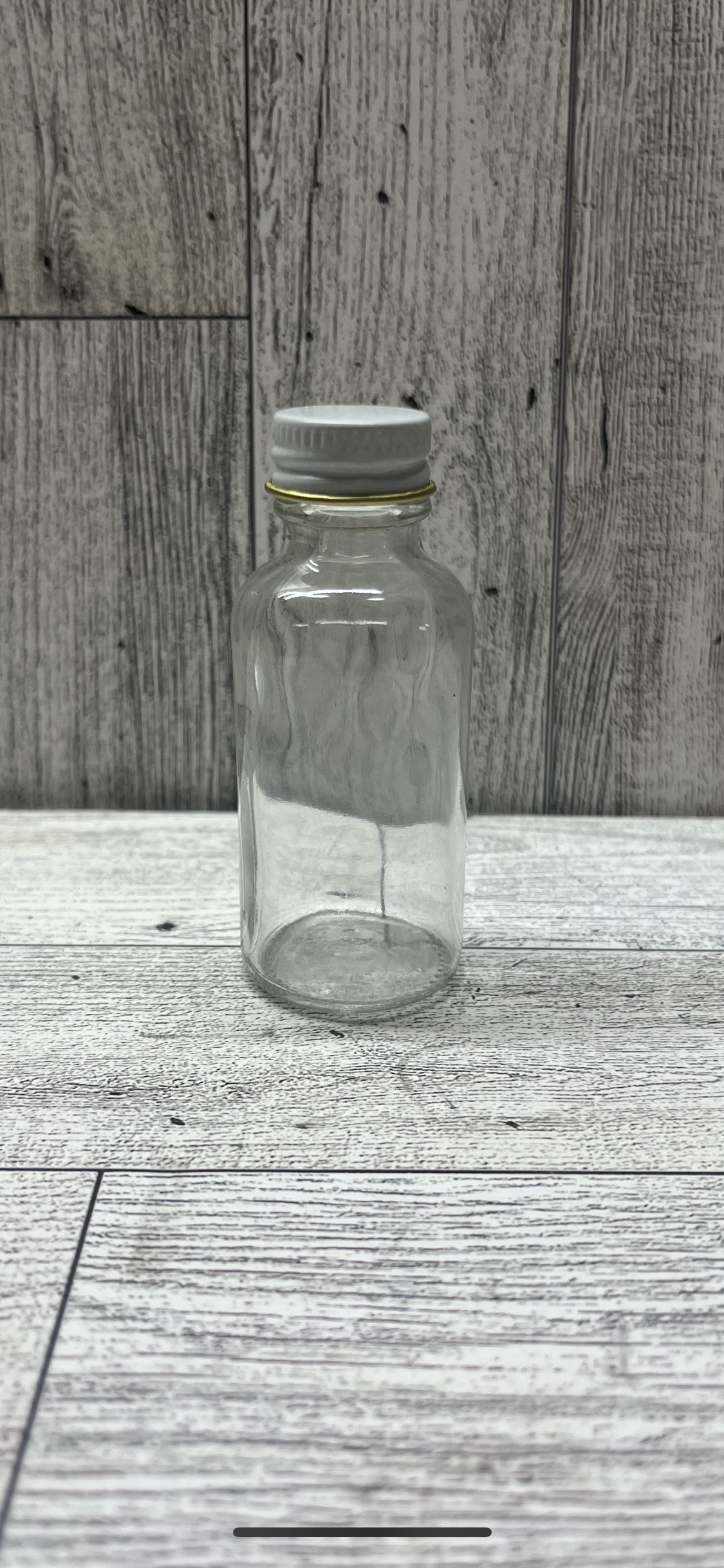 1oz Boston Round Glass Bottle