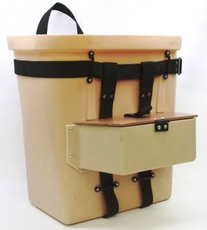 Fiber Tuff Pack Basket with 4" Pouch