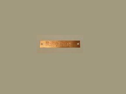 Imprinted Copper Trap Tags - Click Image to Close
