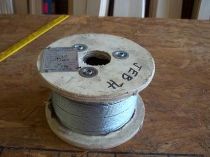 1/8" 7x7 Galvanized Aircraft Cable 1000FT - Click Image to Close