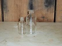 Glass Jar - 4 oz Narrow Neck w/Dropper