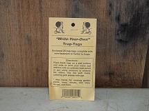 Write Your Own Trap Tags - 25ct