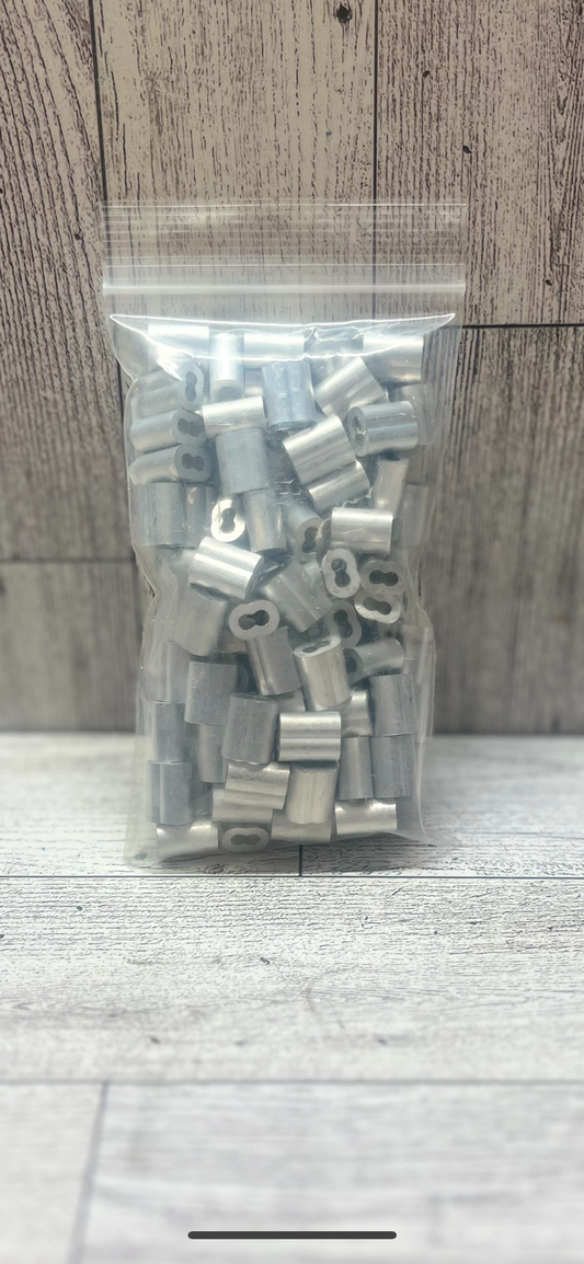 100ct 3/32 Double Ferrules
