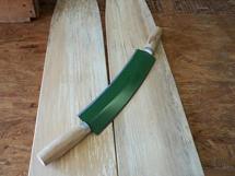 Green English Fleshing Knife 12